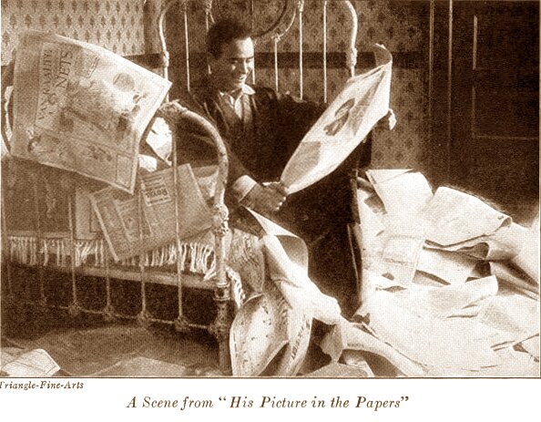 A Scene from "His Picture in the Papers"